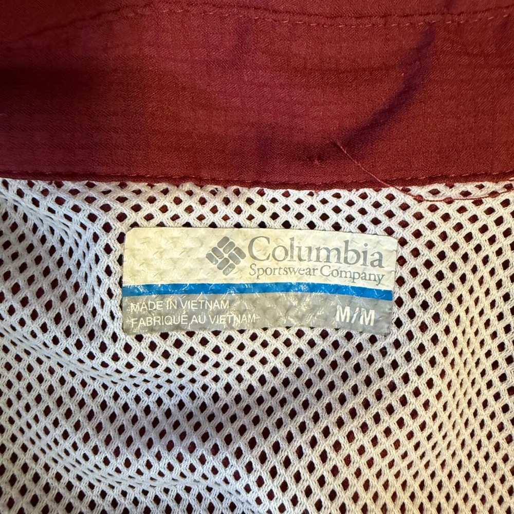 Columbia Omni Shade Florida State Seminoles FSU Fishing Game Shirt Medium M - Picture 2 of 9